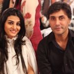 Adnan Siddiqui with his wife