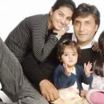 Adnan Siddiqui with his wife and childern