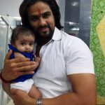 Arpit with his son