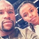 Floyd Mayweather with his daughter Jirah Mayweather