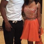 Floyd with his daughter Iyanna Mayweather