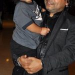 Kailash Kher with son Kabir 