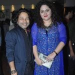 Kailash Kher with wife Sheetal Kher
