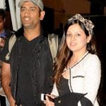 MS Dhoni with his wife Sakshi Dhoni