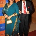 Bindu with her husband