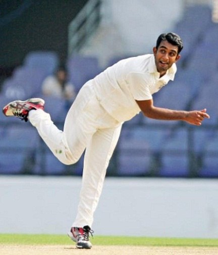 Jayant Yadav playing for Haryana domestic cricket