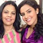 Priya Anand with her mother