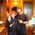 The Undertaker with his son Gunner Vincent