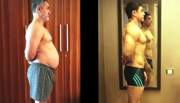 Aamir Khan Body Transformation for Dangal