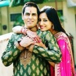 Aman Verma with his wife