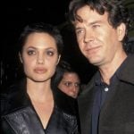 Angelina Jolie with Timothy Hutton