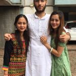 Priyal with her brother and sister