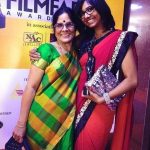 Shakthisree Gopalan with her mother