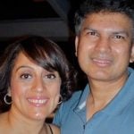 Shonali Sardesai with her Husband