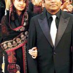 A. R. Rahman with his wife
