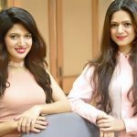 Charlie Chauhan with her sister Paul Chauhan