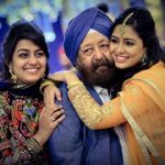 Harshdeep Kaur with her father and sister