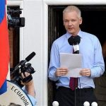 Julian Assange in Equador Embassy