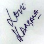 Kangana Ranaut's Autograph