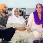 Mehtab Virk with Grand-Mother and Mother
