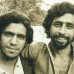 Om Puri and Naseeruddin Shah in 1970s