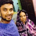 Sabbir Rahman and his mother