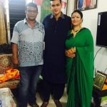 Taskin Ahmed with his Parents