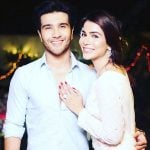 Humaima Malick with her brother 