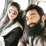 Meher Vij with her husband Manav Vij
