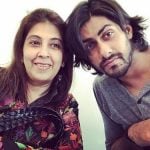 Namit Khanna With His Mother