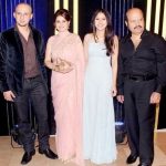 Rajesh Roshan with his family
