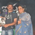 Ramgopal Varma with his mother