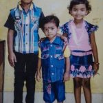 Sunny Pawar (Left) with his siblings