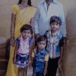 Sunny Pawar with his Parents and Siblings
