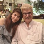 Syra Yousaf with her father