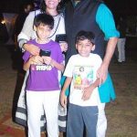 Ashutosh Rana With His Wife And Sons