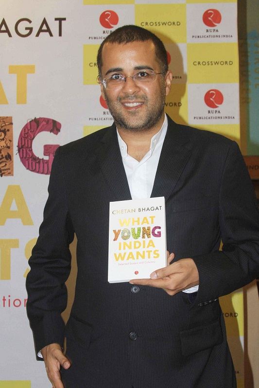 Chetan Bhagat writer columnist