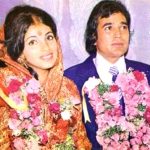 Dimple Kapadia with her husband Rajesh Khanna