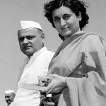 Indira Gandhi with  her husband Feroze