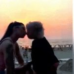 Sapna Bhavani and Bani Judge Kissing