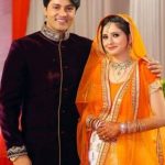 Heena Iqbal with her husband Anas Rashid