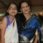Ankita Kundu with her mother