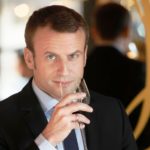 Emmanuel Macron Drinking Alcohol