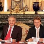 Emmanuel Macron With Jacques Attali