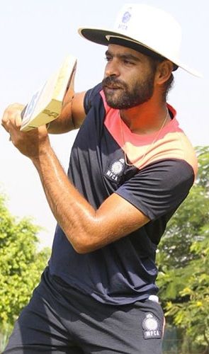 Harpreet Singh Bhatia batting