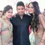 Tulsi Kumar with her brother and sister