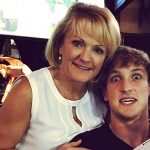 Logan Paul with his mother