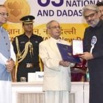 Sanjay Leela Bhansali receiving National award