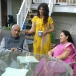 Shashaa Tirupati with her parents