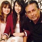 Sonika Chauhan with her parents